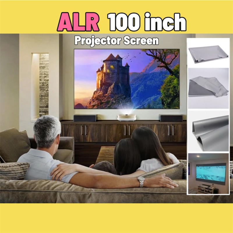 100 Inch ALR Projector Screen