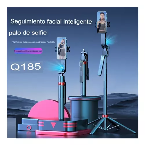 Q185 Auto Face Tracking Tripod Selfie Stick with Wireless Remote Control (5.8) feet