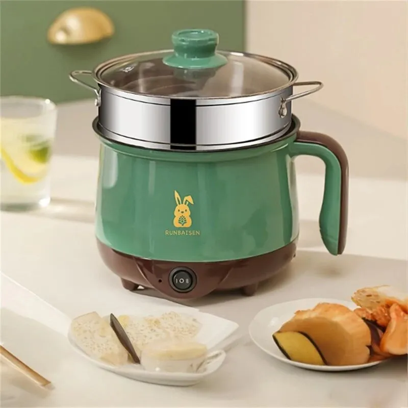 Runbaisen Electric Rice Cooker Small Multi Cooker 1.9 Ltr